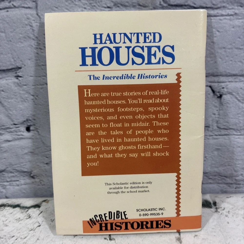 Incredible Histories Haunted Houses Lean Sotnak Scholastic